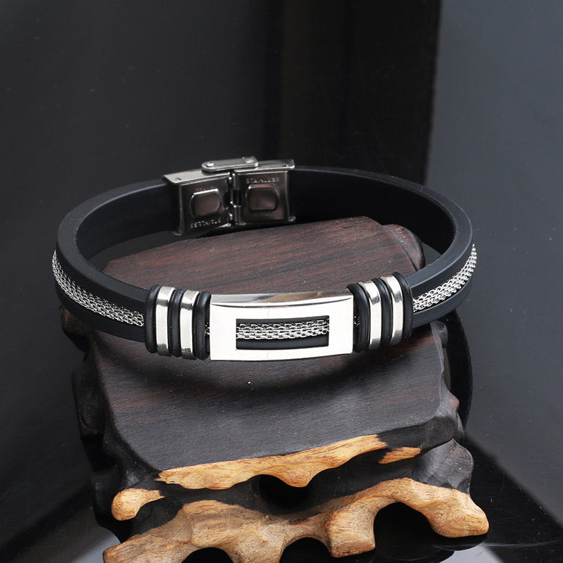 Fashionable stainless steel bracelet