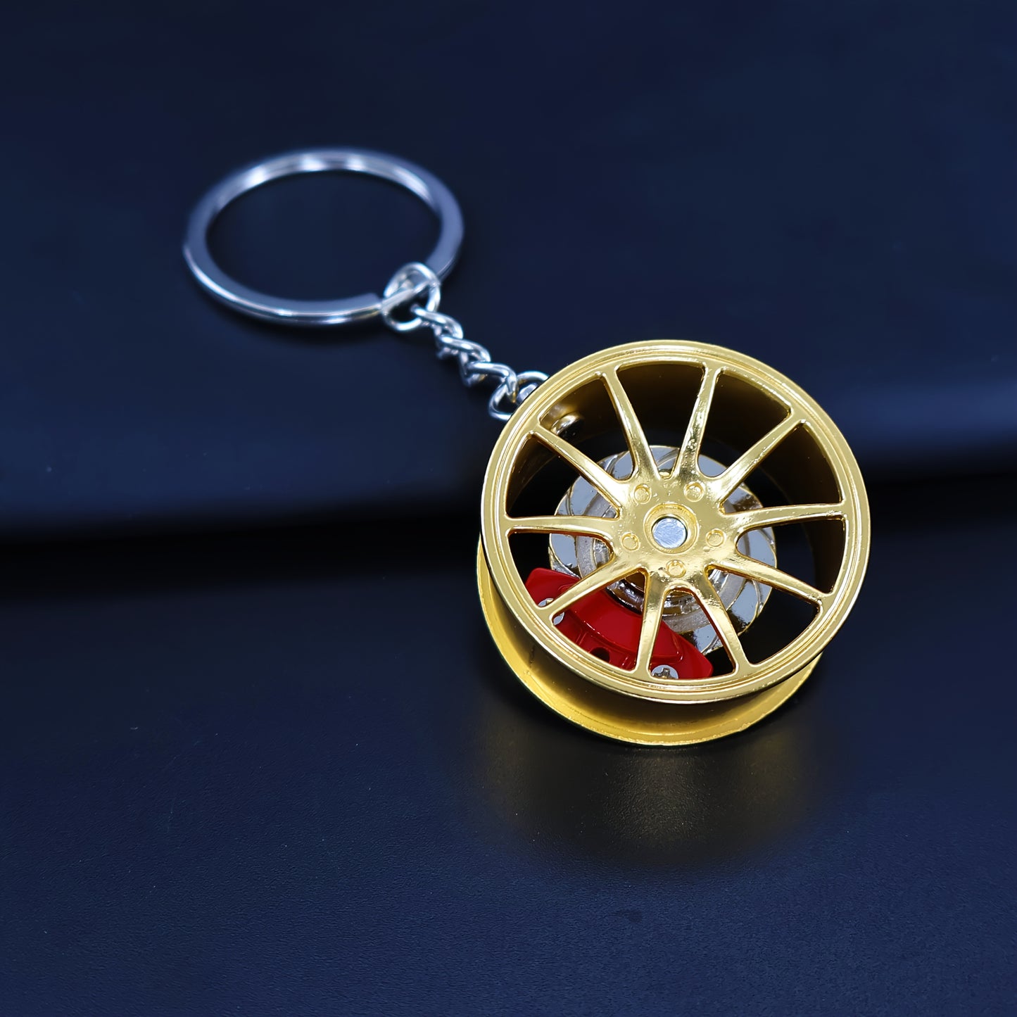 Car keychain with brake