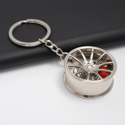 Car keychain with brake