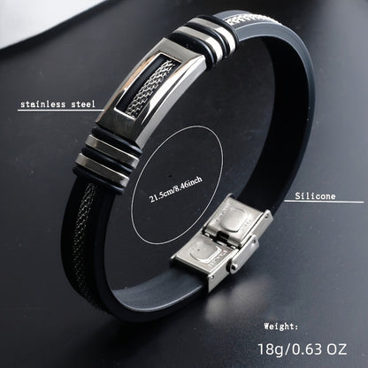 Fashionable stainless steel bracelet