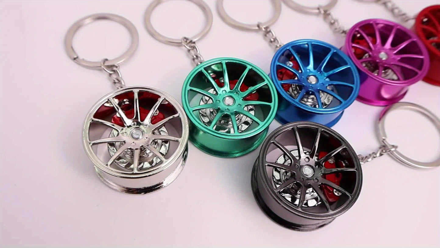 Car keychain with brake