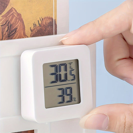 Miniature digital thermometer and hygrometer