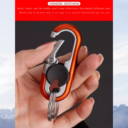 Elegant metal keychain