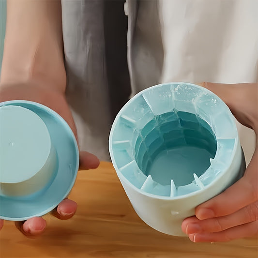 Silicone ice cube tray 