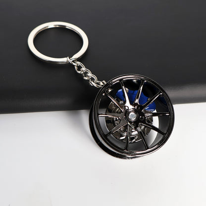 Car keychain with brake