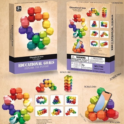 Magical 3D educational puzzle