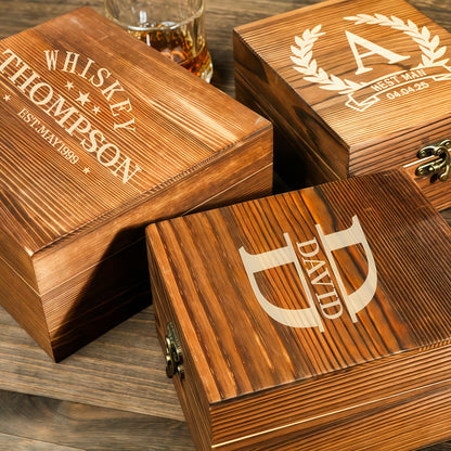 Spersonalizowany zestaw szklanek do whisky