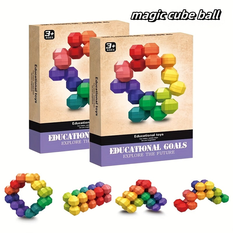 Magical 3D educational puzzle