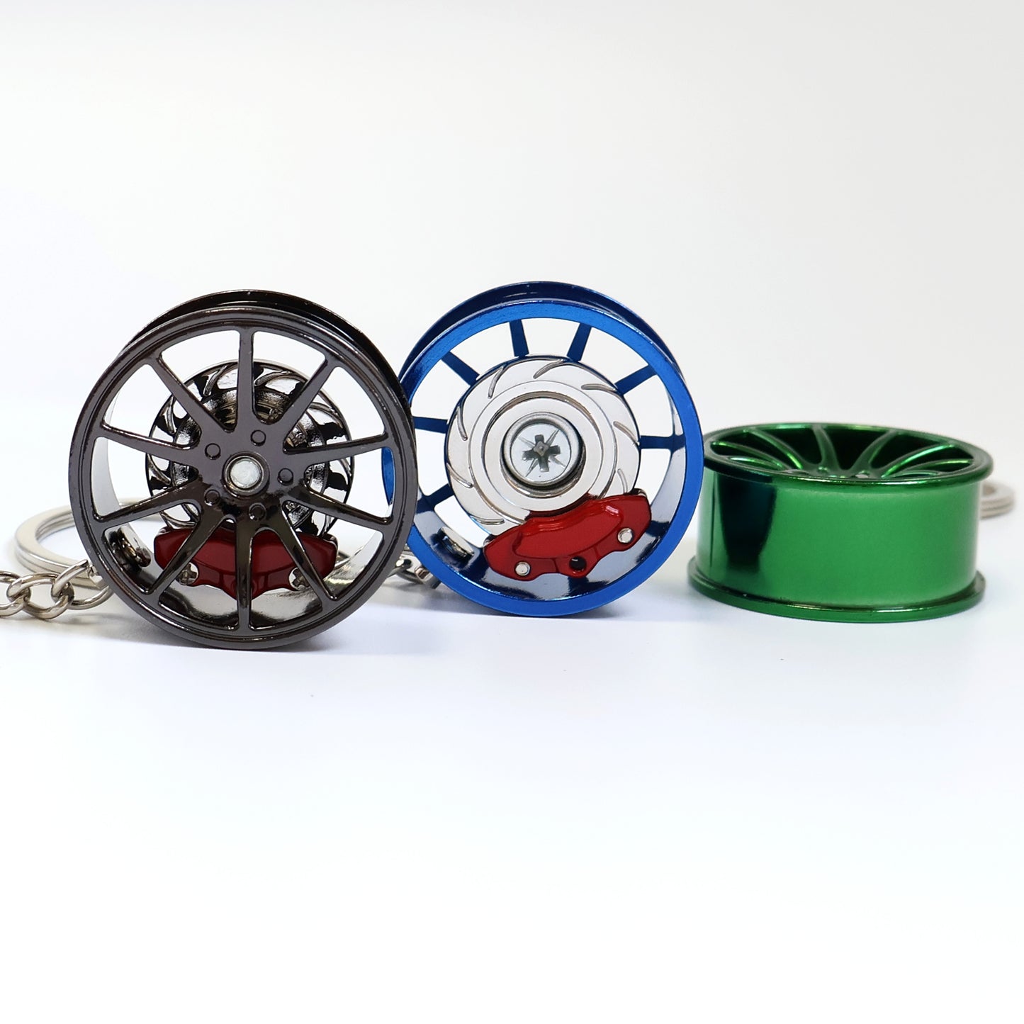 Car keychain with brake