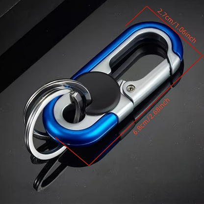 Elegant metal keychain