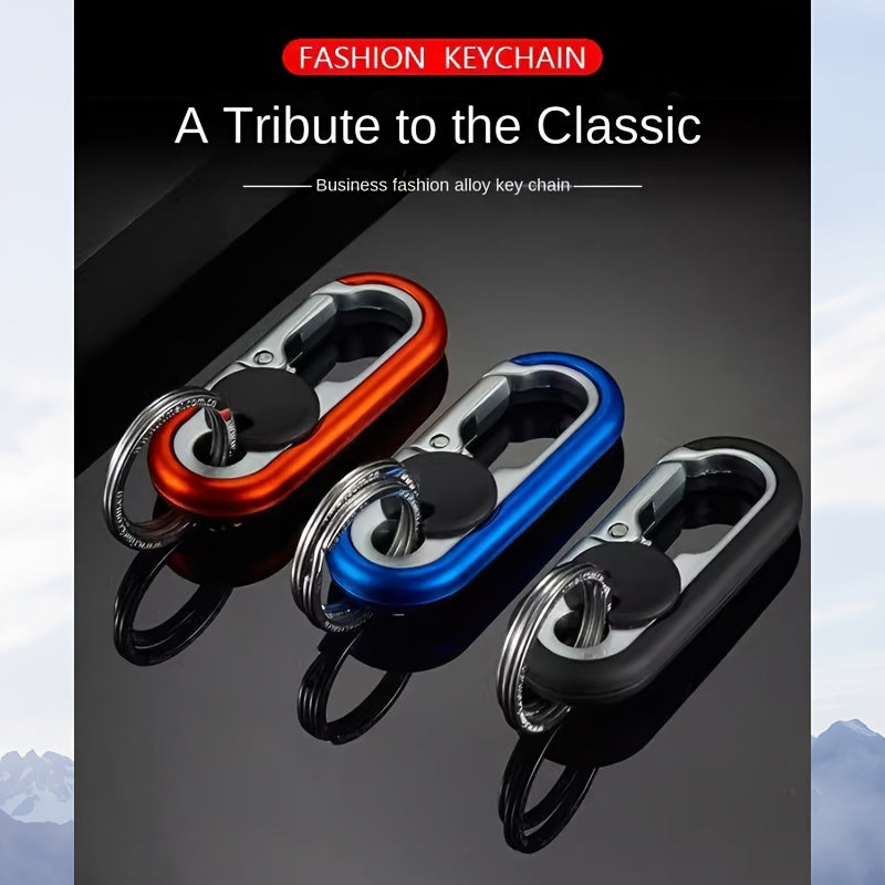 Elegant metal keychain