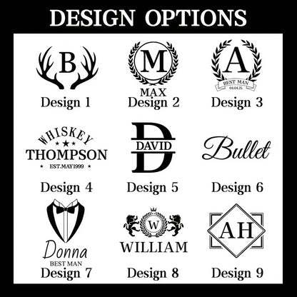 Spersonalizowany zestaw szklanek do whisky