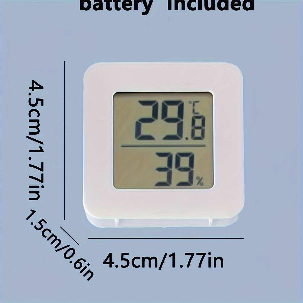 Miniaturowy termometr cyfrowy i higrometr