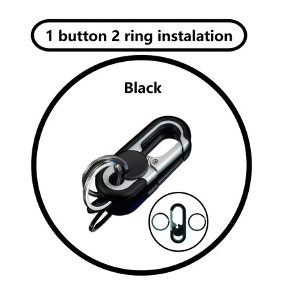 Elegant metal keychain